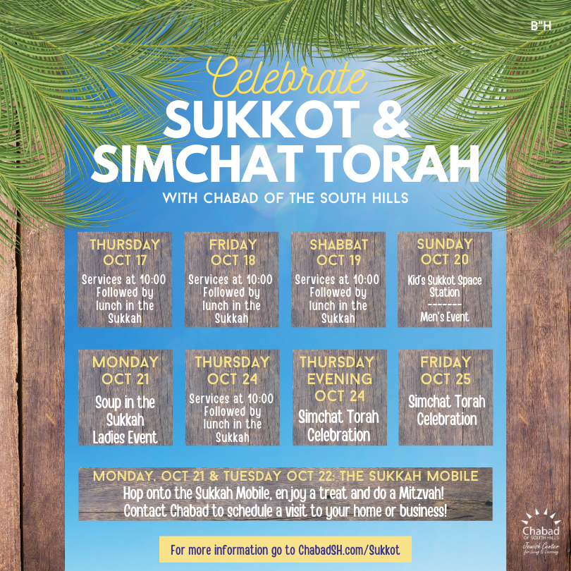 Sukkot at Chabad 20245785